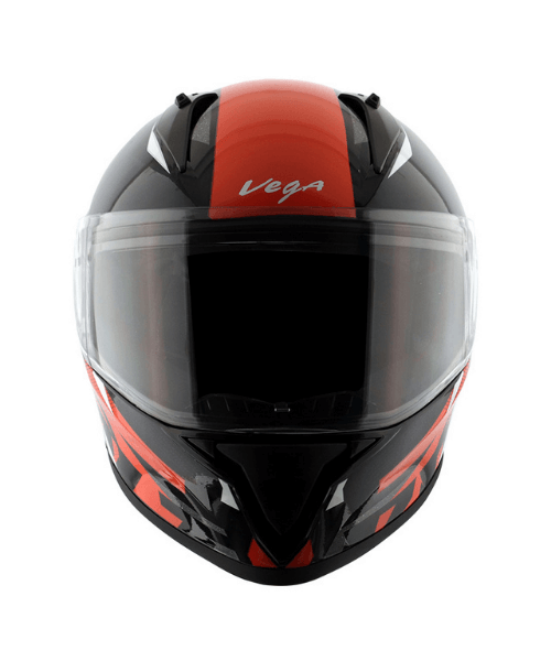 Vega Bolt Macho Black Orange Helmet