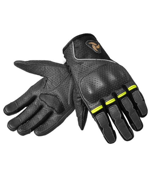 Raida CruisePro II Riding Gloves - Hi-Viz