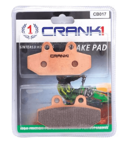 Crank1 Fully Sintered H2 Series Brake Pads for Harley Davidson softail Fat Boy