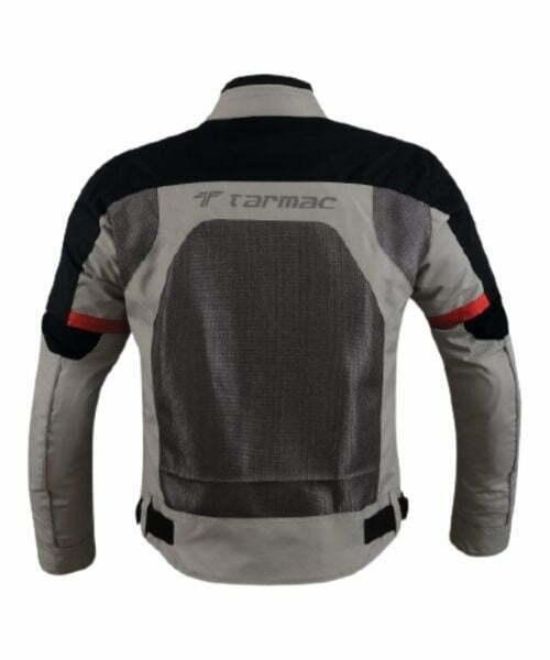 Tarmac Drifter II Level 2 Riding Jacket Grey Black Red