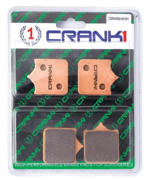 Crank1 Fully Sintered H2 Series Brake Pads for BMW S1000 RR