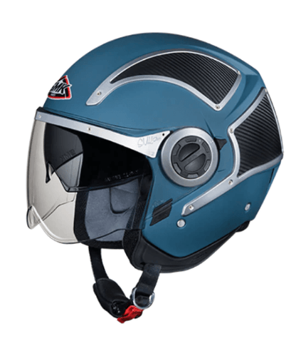 SMK Phoenix MA5CA Matt Blue Helmet