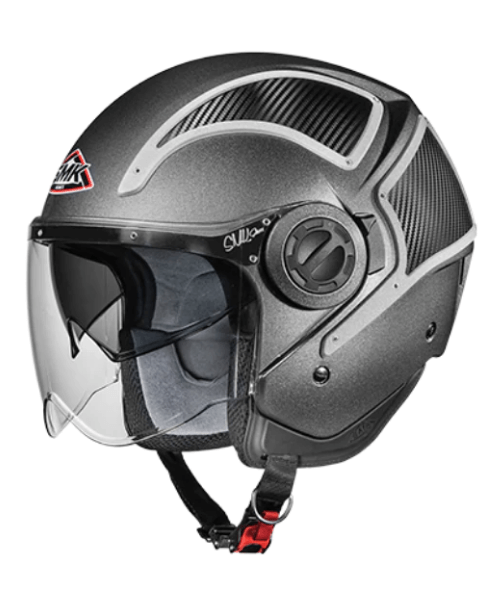 SMK Phoenix MA2CA Matt Black Helmet