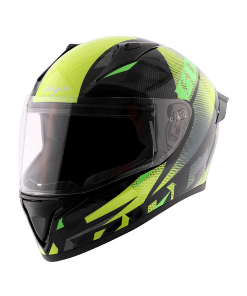 Vega Bolt Macho Neon Yellow Helmet