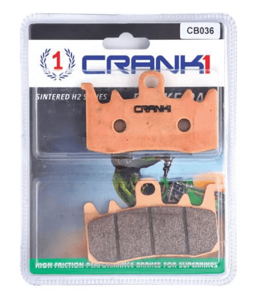 Crank1 Fully Sintered H2 Series Brake Pads for Ducati MultiStrada Enduro