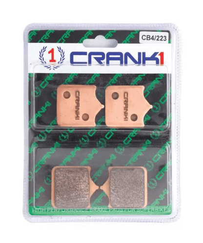 Crank1 Fully Sintered H2 Series Brake Pads for Benelli TNT 600