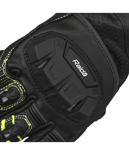 Raida AeroPrix Motorcycle Gloves Hi Viz