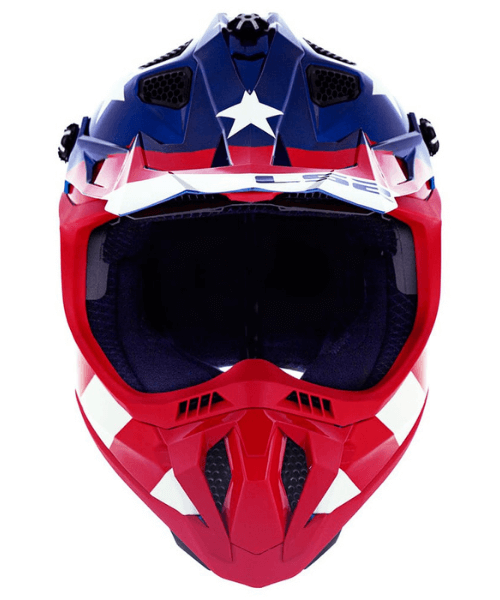 LS2 MX700 Subverter Evo Krome Glory Us Flag Helmet