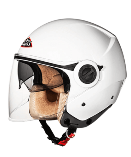 SMK Cooper GL 100 White Helmet