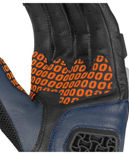 Rynox Gravel Dualsport Riding Gloves Blazing Orange