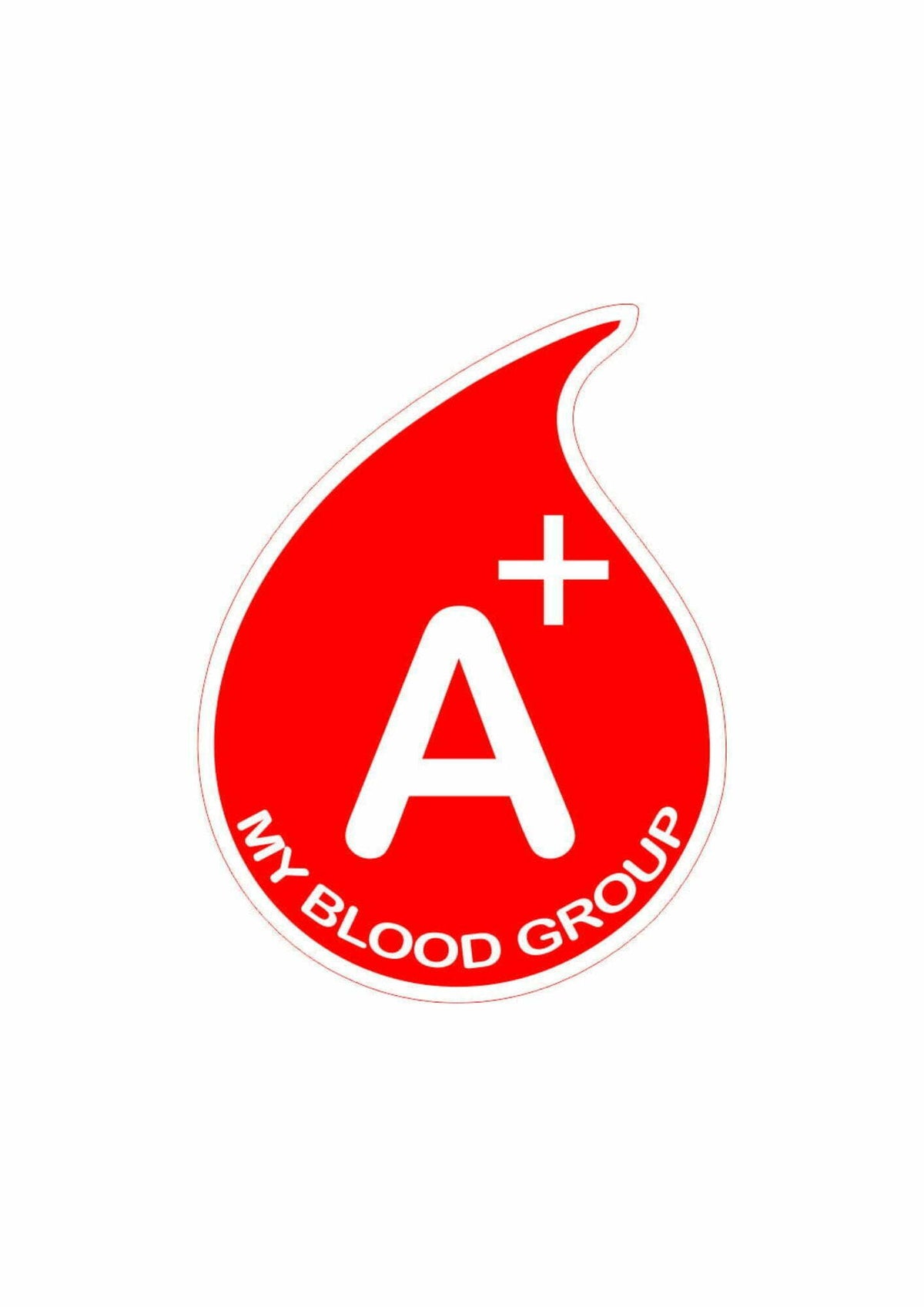 A  Blood Group Sticker