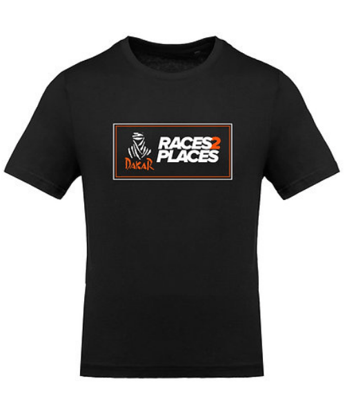 Fastbend Dakar Races To Places T-shirt - Black / S