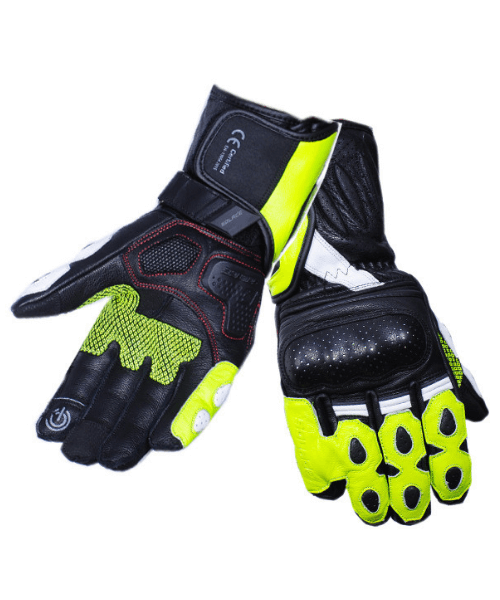 Solace Outlaw STR Riding Gloves (Hi-Viz Pop)
