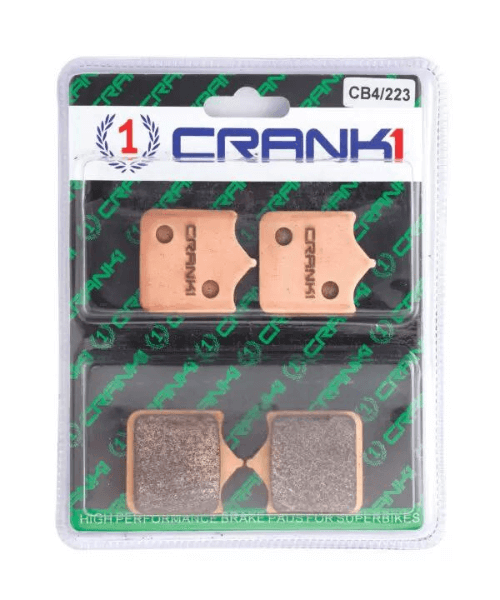 Crank1 Fully Sintered H2 Series Brake Pads for Triumph Speed Twin (2019 Onward)