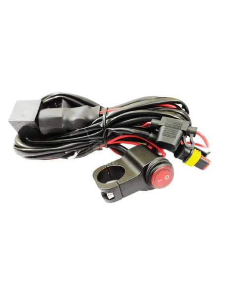 HJG Wiring Harness Kit - Single Colour Light With Flasher