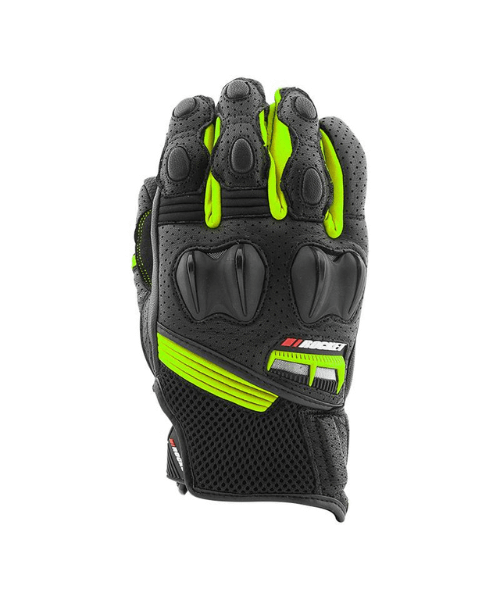 Joe Rocket Speedmaster Air Short Riding Gloves - Black Hi Viz