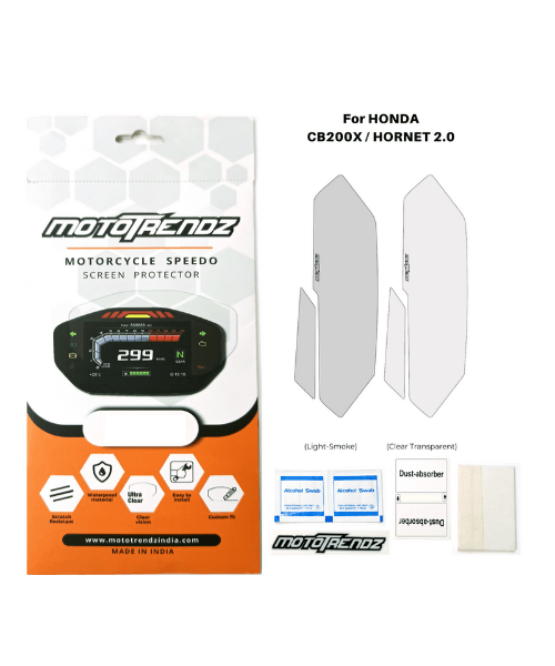 Mototrendz Speedo Protection Film for Honda 200X