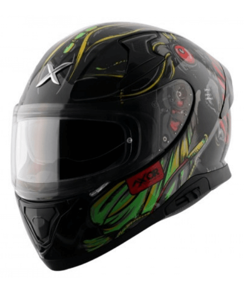 Axor Apex Sea Devil Black Red Helmet