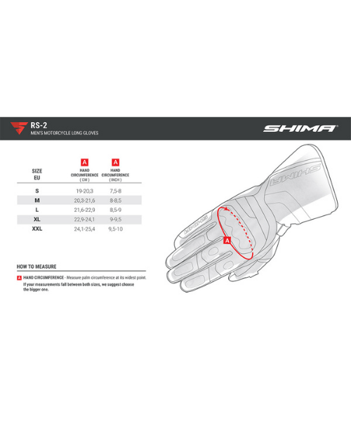 Shima RS-2 Red Riding Gloves