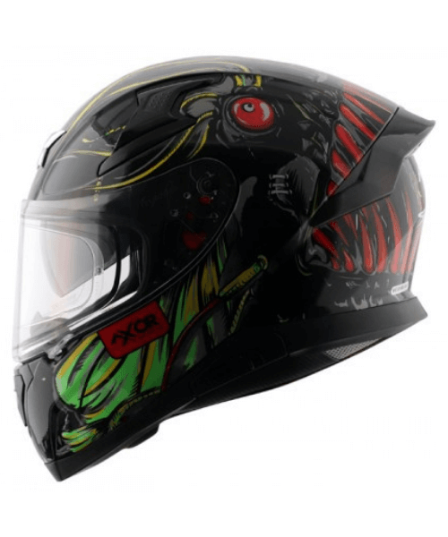 Axor Apex Sea Devil Black Red Helmet