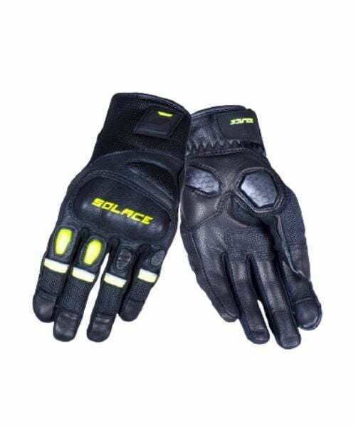 Solace Rival Urban CE Riding Gloves - S / Neon