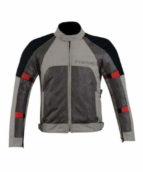 Tarmac Drifter II Level 2 Riding Jacket Grey Black Red