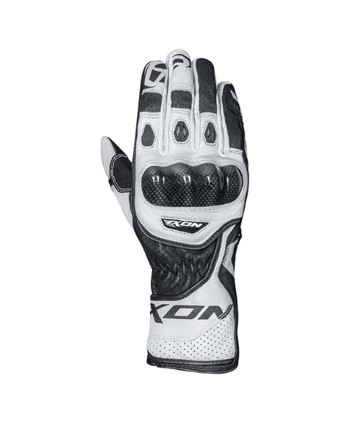 Ixon RS Circuit R Riding Gloves - White Black
