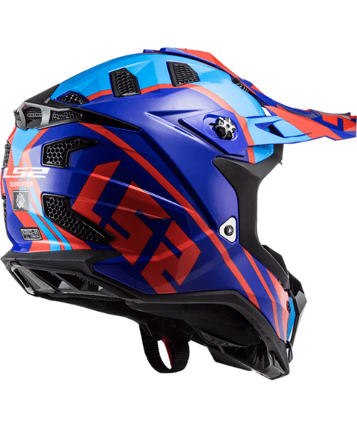 LS2 MX700 Subverter Evo Gammax Gloss H-V Yellow Green Helmet