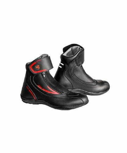 Raida Tourer Motorcycle Riding Boots - Red