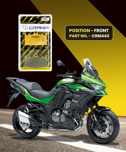 Crank1 Ceramic Brake Pads for Kawasaki Versys 1000