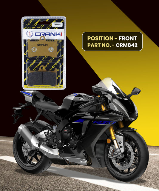 Crank1 Ceramic Brake Pads for Yamaha R1