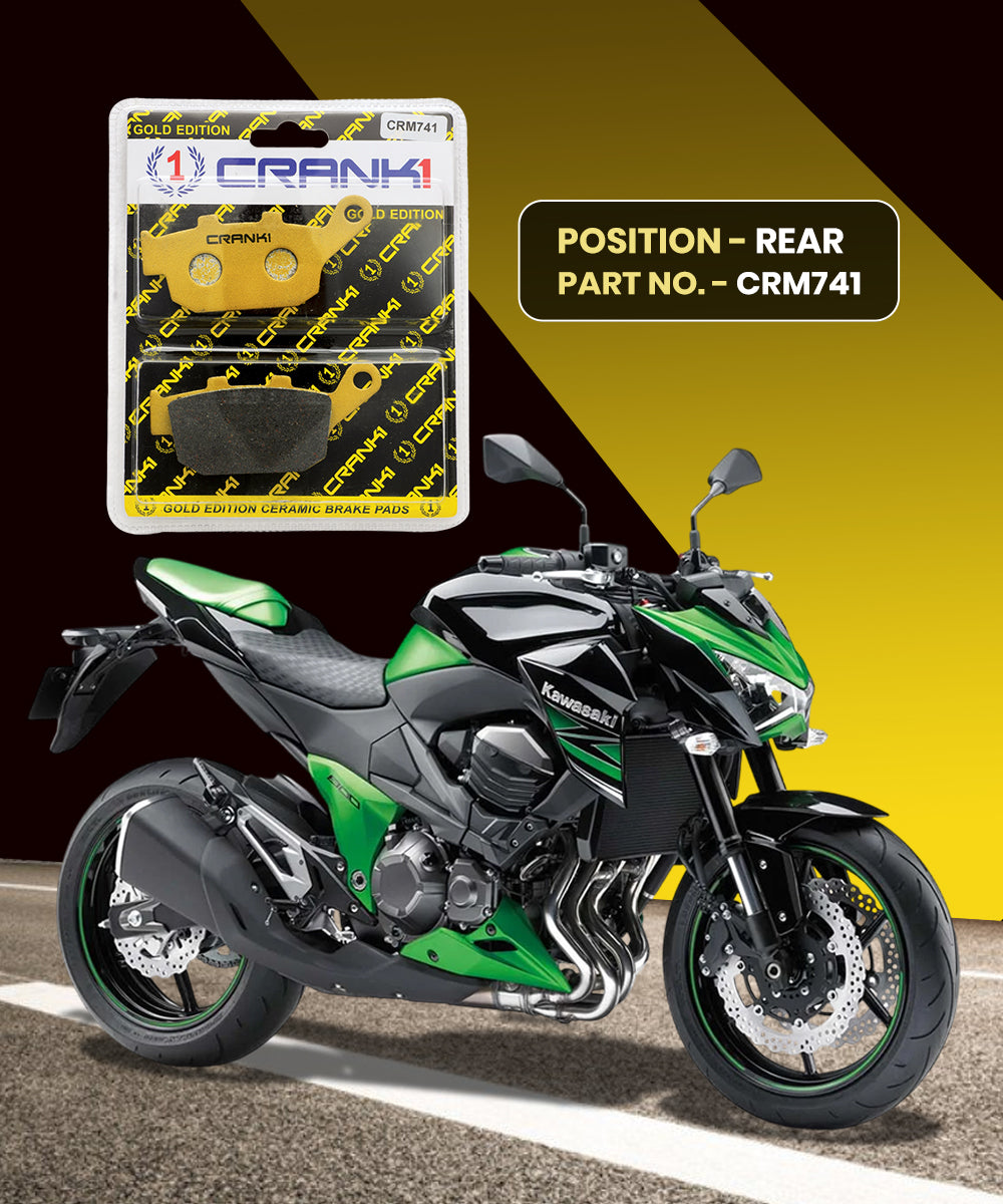 Crank1 Ceramic Brake Pads for Kawasaki Z800 ABS