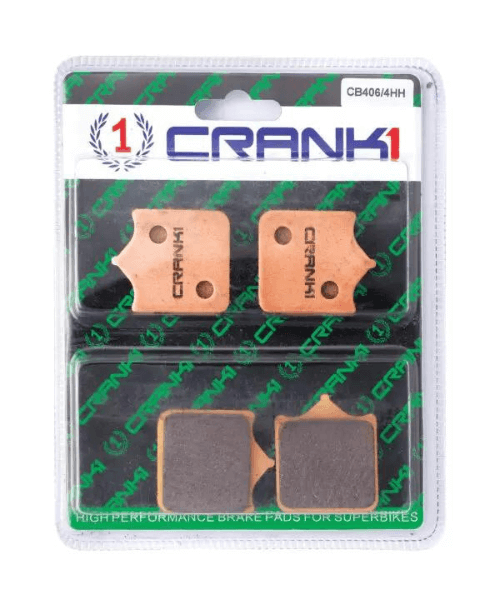 Crank1 Fully Sintered H2 Series Brake Pads for Triumph Speed Triple