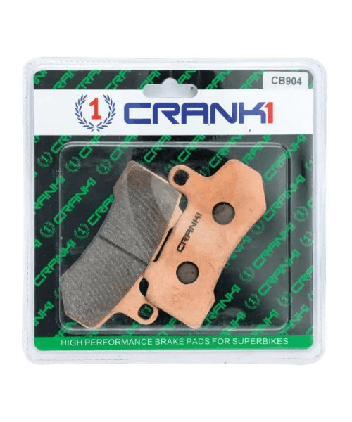 Crank1 Fully Sintered H2 Series Brake Pads for Harley Davidson Touring Street Glide Special