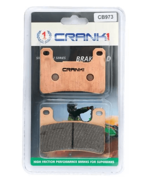 Crank1 Fully Sintered H2 Series Brake Pads for Kawasaki Z1000