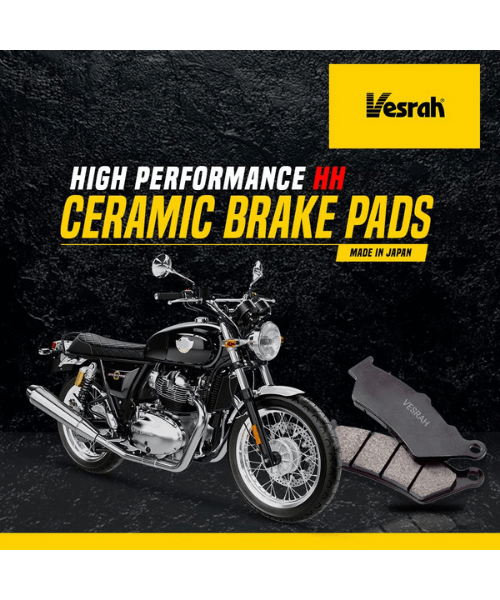 Vesrah Ceramic Brake Pads for Royal Enfield Interceptor 650