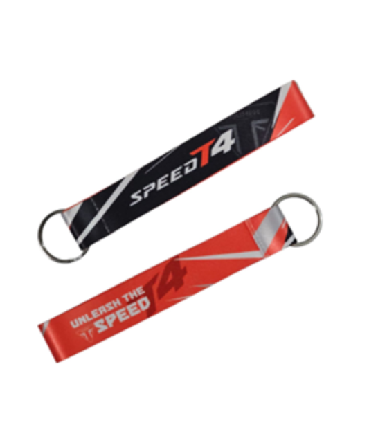 Fast Bend Speed T4 Unleash the Speed Keychain - Red