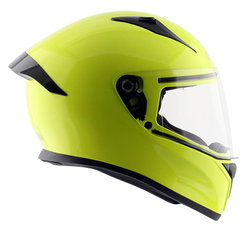 Vega Bolt Neon Yellow Helmet