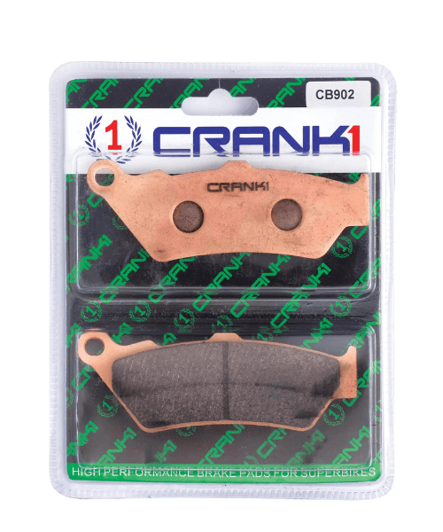 Crank1 Fully Sintered H2 Series Brake Pads for BMW K1600 B 2009 Onward